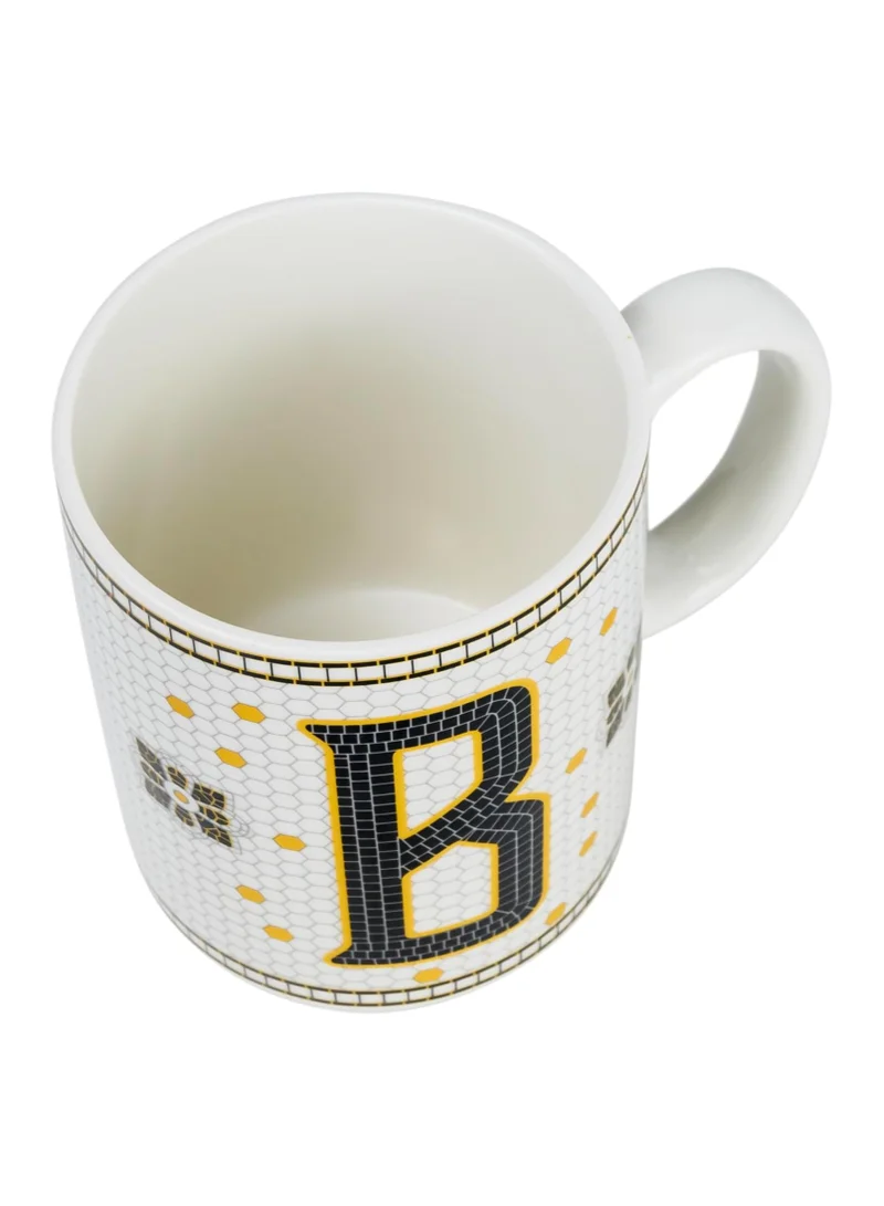 Cuisine Art Cuisine Art Letter B Printed Porcelain Ceramic Tea Coffee Mug 300ml - Stylish and Durable Mug for Hot Beverages