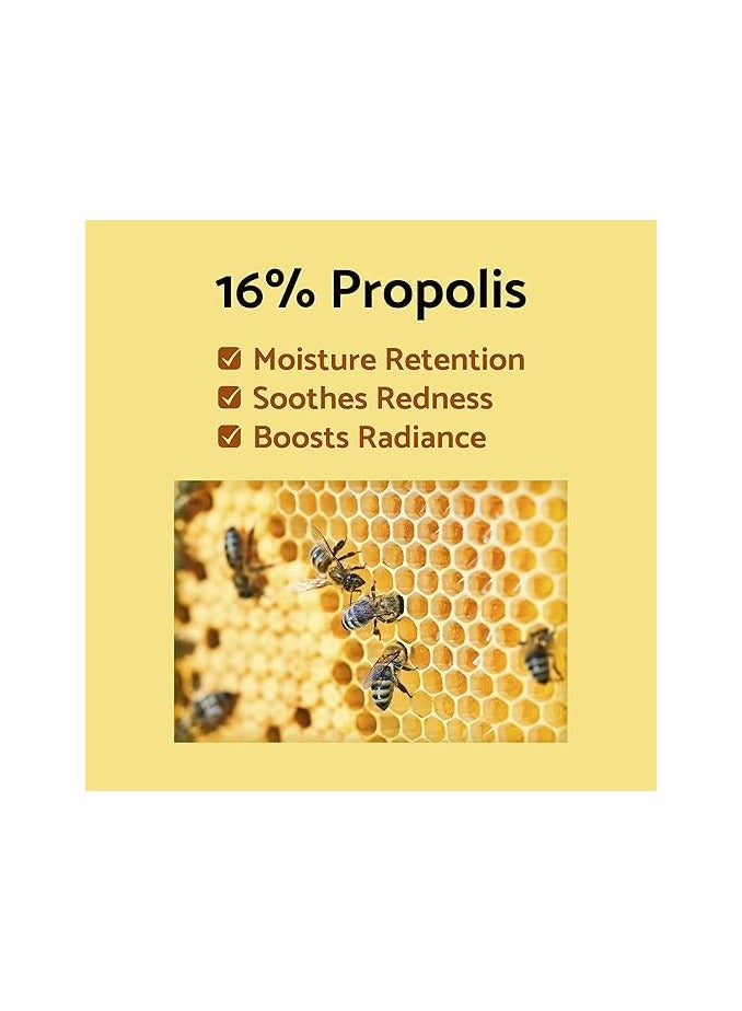 IUNIK Propolis Vitamin Glow Sleeping Mask Night Moisturizer Cream 2.03 Fl Oz Overnight Moisturizing cream Tea Tree Centella Asiatica Extracts Anti-Sagging Even Tone Rehydrate Firm Maturing Skin VEGAN - Image 3