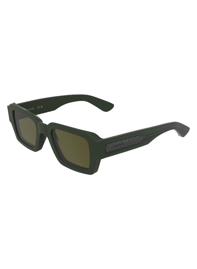 CALVIN KLEIN FULL RIM ACETATE CALVIN KLEIN SUN CK25538S 5022 (330) KHAKI - Image 2