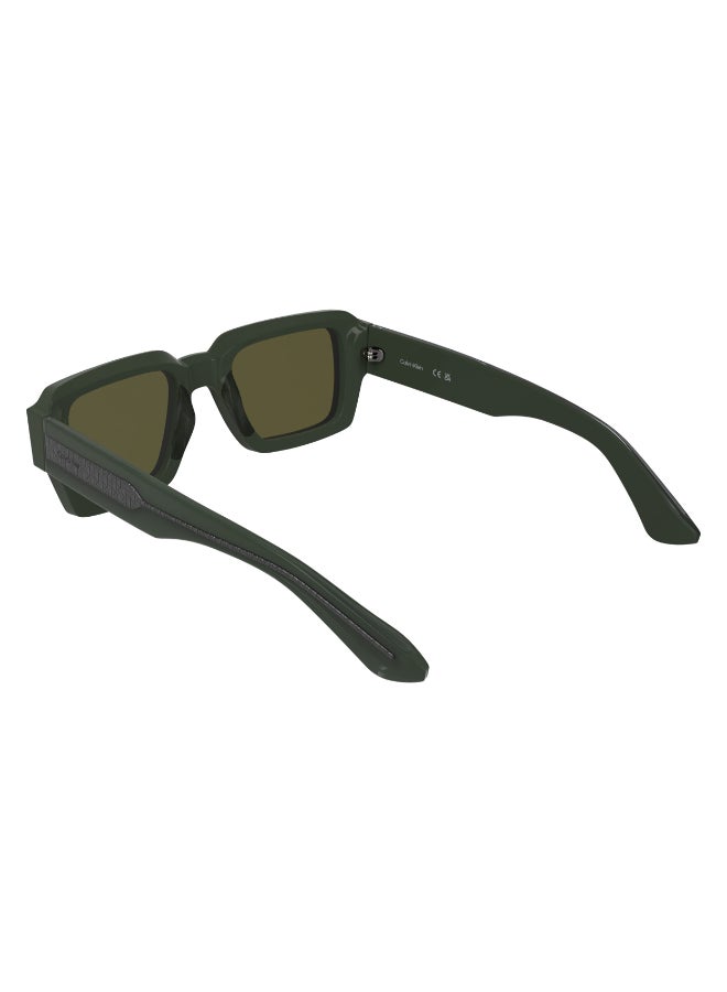 CALVIN KLEIN FULL RIM ACETATE CALVIN KLEIN SUN CK25538S 5022 (330) KHAKI - Image 5