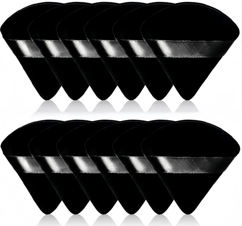 50pc Triangle Powder Puff Multifunctional Makeup Powder Puffs Powder Sponge Tools for Loose and Pressed Powder