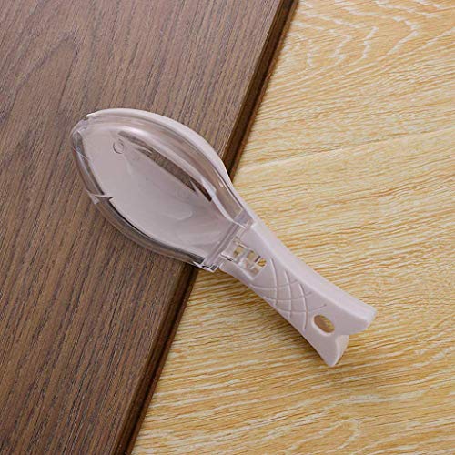 WRYER Fish Scale Scraper Fish Scaler Sawtooth Scale Descaler Scraper Cleaner Fish Scales Brush Shaver Remover Scale Knife Peeler Skin Peeler Fish Tools Kitchen Gadget - Image 4