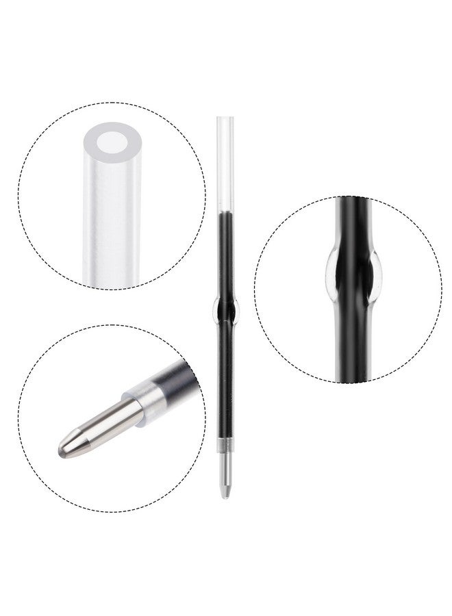 jiebor 100Pcs Beadable Pens Refills Ballpoint Pens Refills Black Ink 1.0Mm Pen Refills For Plastic Bead Pens Students Teacher Gift Office School Supplies 2.44 Inch - Image 5