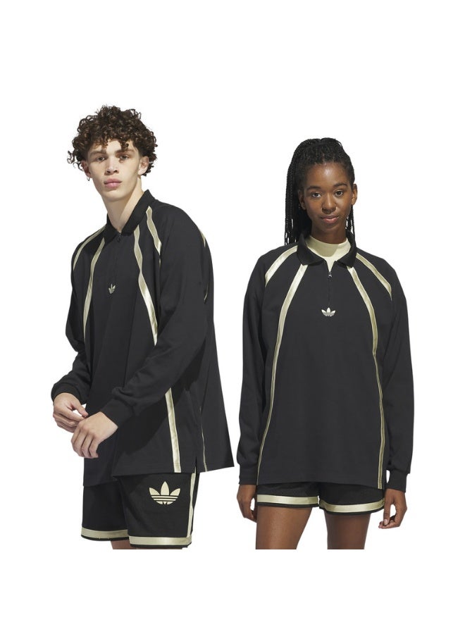 Adidas adidas RUGBY POLO Black Originals Unisex POLO SHIRTS  - Image 1