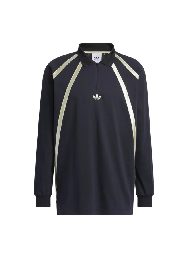 اديداس adidas RUGBY POLO Black Originals Unisex POLO SHIRTS