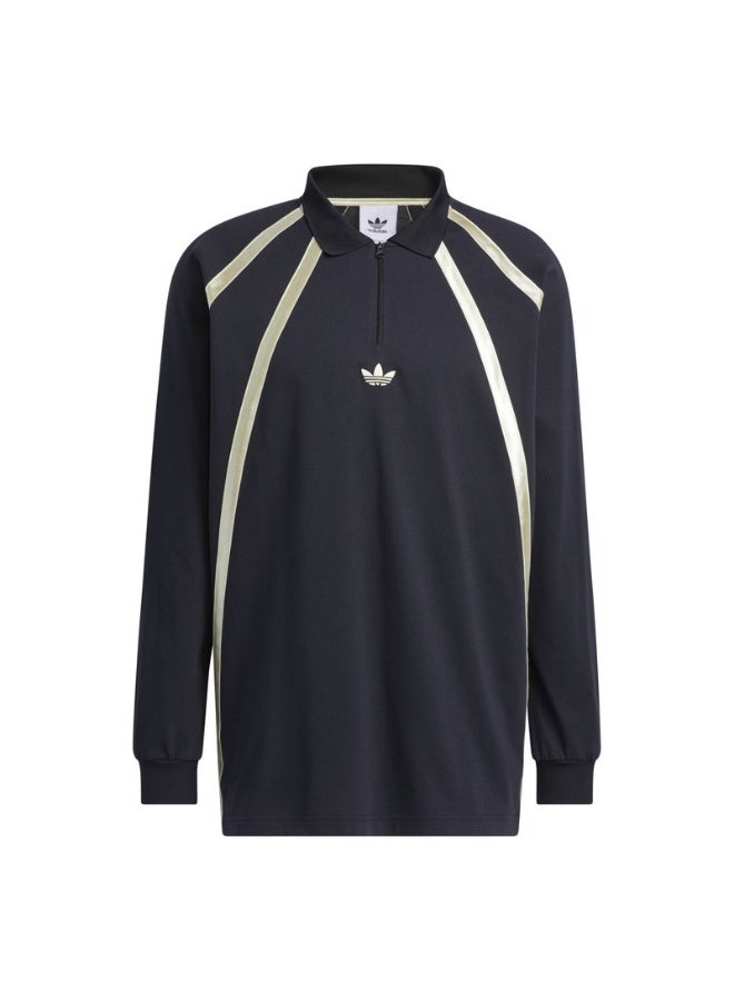Adidas adidas RUGBY POLO Black Originals Unisex POLO SHIRTS  - Image 2