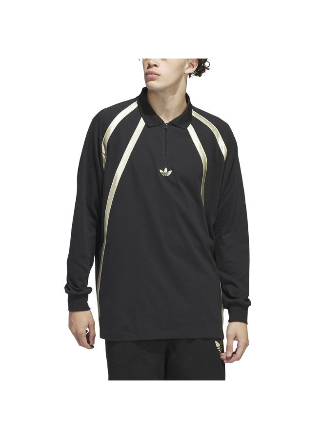 Adidas adidas RUGBY POLO Black Originals Unisex POLO SHIRTS  - Image 5