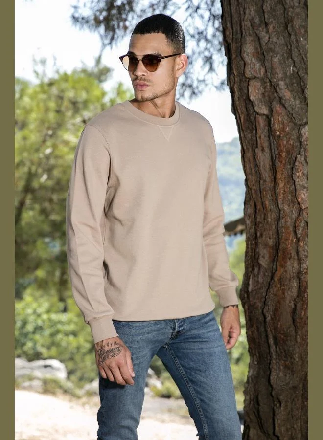 Buratti  Buratti Cotton Relaxed Fit Crew Neck Sweatshirt Men's SWEAT 5905453 for Men | Best Price UAE