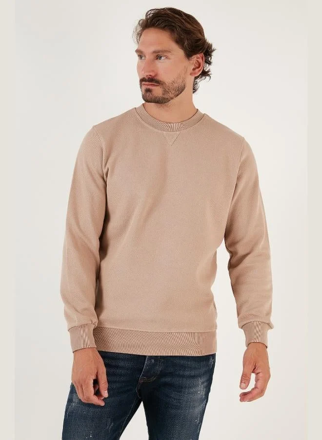 Buratti Cotton Relaxed Fit Crew Neck Sweatshirt Men's SWEAT 5905453