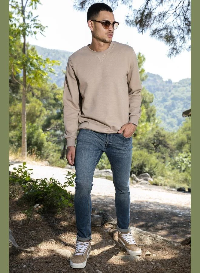 Buratti  Buratti Cotton Relaxed Fit Crew Neck Sweatshirt Men's SWEAT 5905453 for Men | Best Price UAE