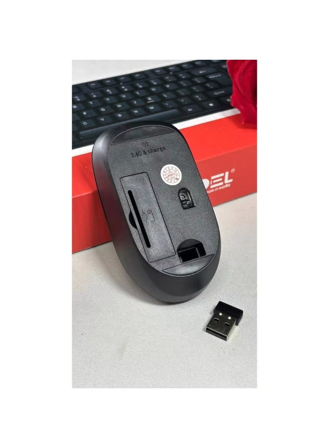 Jedel WS732 Wireless Keyboard and Mouse Combo with 1000 DPI Precision for PC and Laptop - Image 5