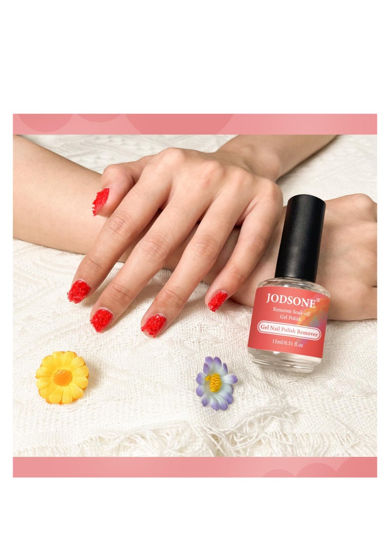 JODSONE - JODSONE Gel Nail Remover Quick Gel Nail Polish Remover, 3-5 Minutes Gel Remover for Nails - Image 1