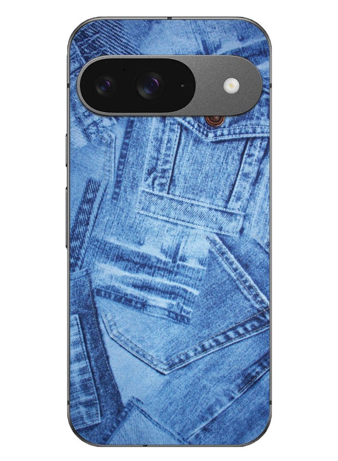 EYE CATCH Printed Protective Case Cover For Google Pixel 9 -  Jeans Pocket - Image 1