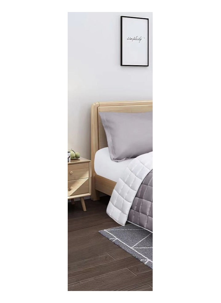 Red Rose Summer hotel double bed sheet to add elegance to your room decor, made of microfiber, size 240*260 cm, 6 pieces  - Image 2