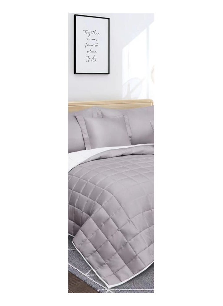 Red Rose Summer hotel double bed sheet to add elegance to your room decor, made of microfiber, size 240*260 cm, 6 pieces  - Image 3