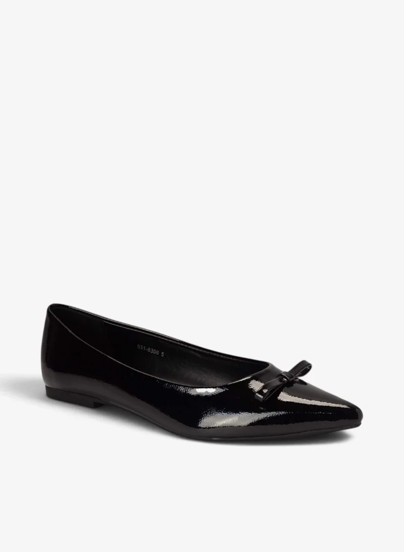 Bata Pointed Toe Ballet Flats