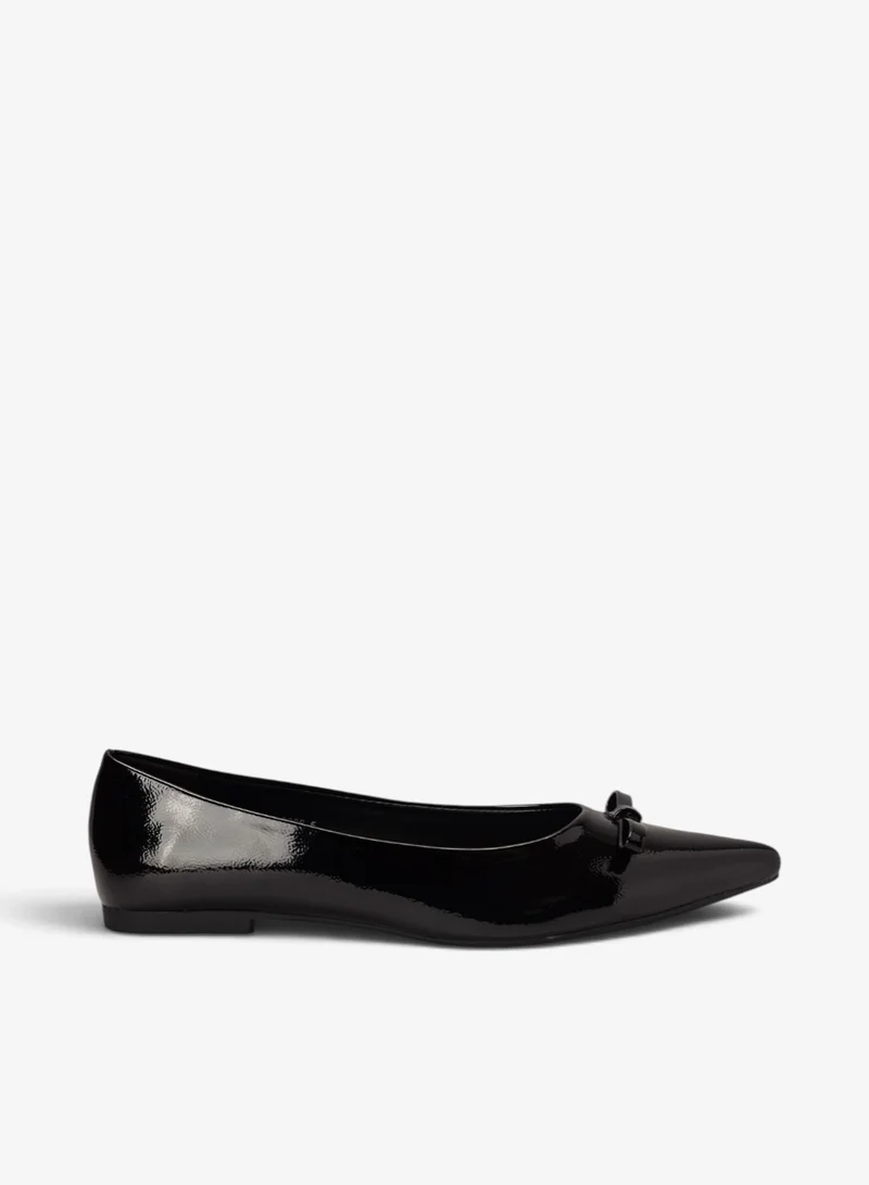 Bata Pointed Toe Ballet Flats