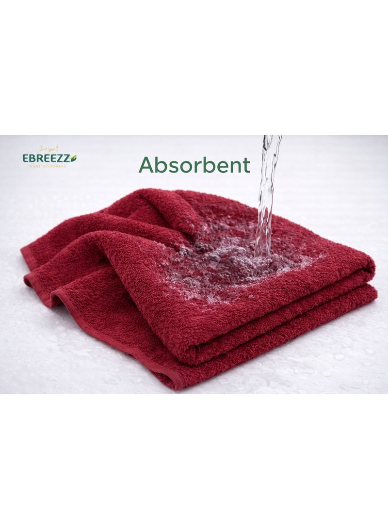 EBREEZZ Premium Cotton Luxury Bath Set – Bathrobe, Towels & Slippers - Image 2