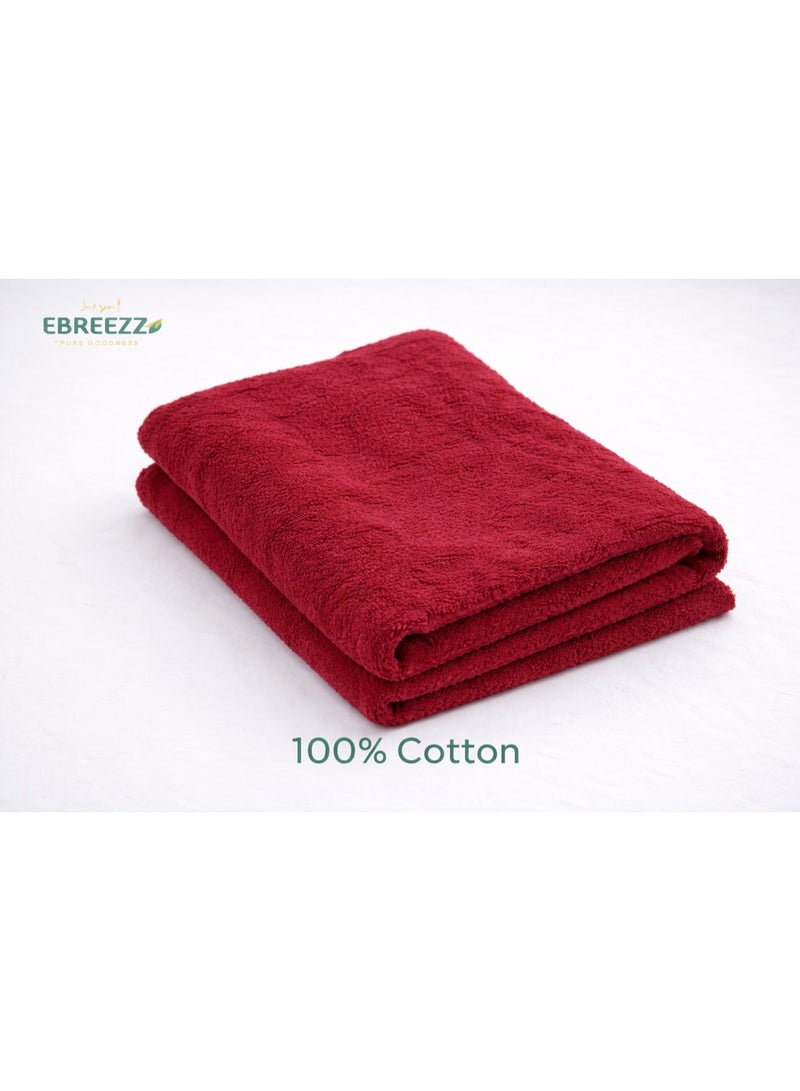 EBREEZZ Premium Cotton Luxury Bath Set – Bathrobe, Towels & Slippers - Image 4