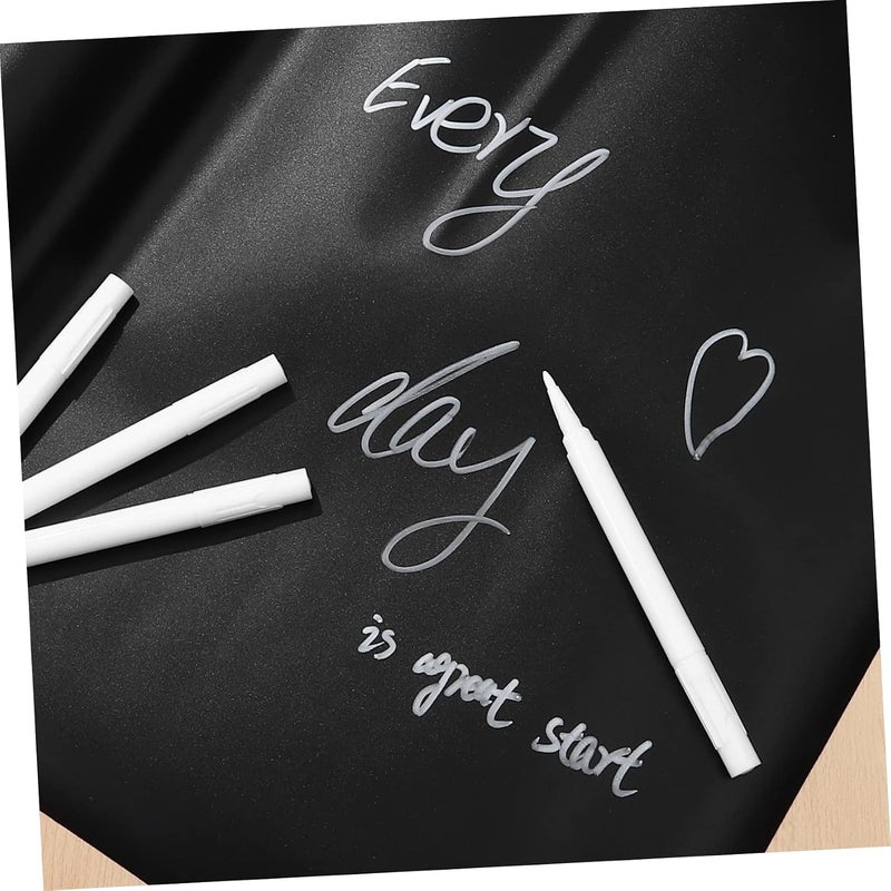 NUOBESTY 16pcs Erasable Liquid Chalk Markers for Blackboard Thin Expo Chisel Tip Writing Pens Creative Chalkboard Pens Glass Markers Non-porous Surface - Image 4