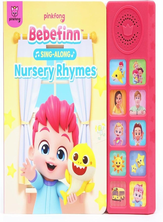 Pinkfong Bebefinn Sing-Along Nursery Rhymes Sound Book - 10-Button Musical Book - Ages 1-3 - Image 1