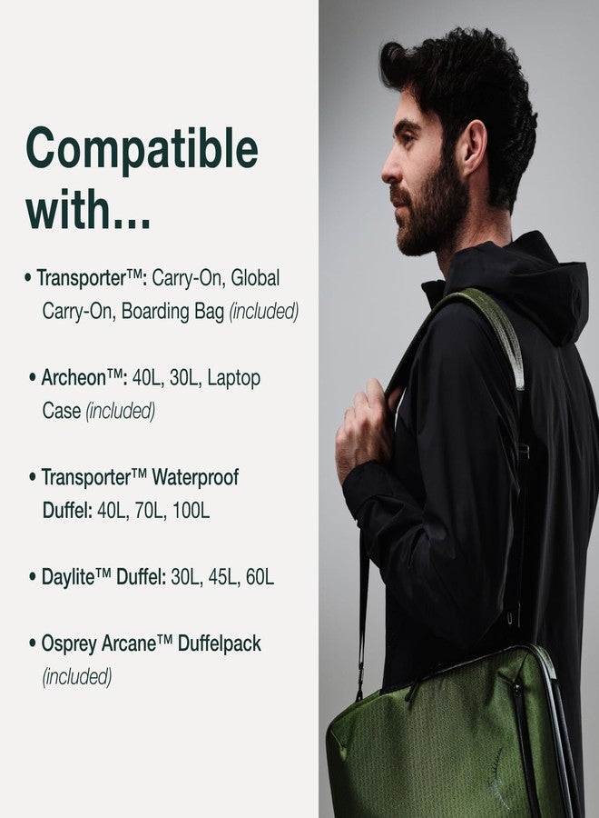 أوسبراي حزام كتف للسفر من أوسبري للحقائب، أسود - Image 3