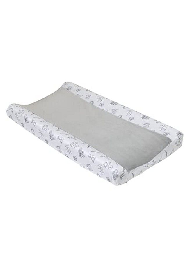 NoJo Warner Brothers Harry Potter Magical Moments Grey And White Super Soft Changing Pad Cover - Image 1