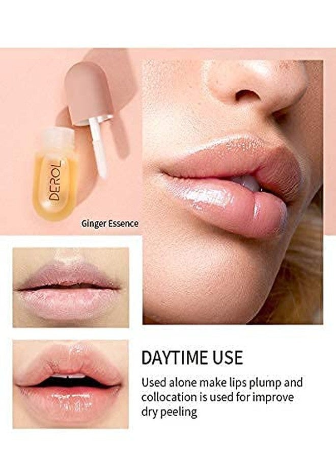 Goreem Lip Plumper Set, Natural Lip Care & Enhancer Set by Green Hills, Day & Night Serum, Softer Bigger Fuller Lips by Natural Lip Enhancer, Lip Mask, Lip Gloss, No Chapped Lips - Image 2