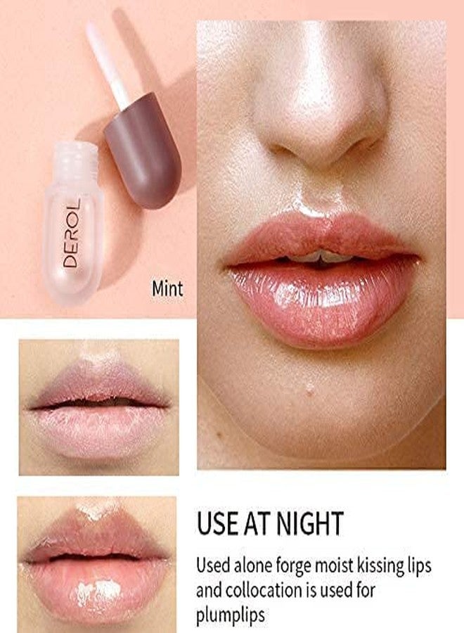 Goreem Lip Plumper Set, Natural Lip Care & Enhancer Set by Green Hills, Day & Night Serum, Softer Bigger Fuller Lips by Natural Lip Enhancer, Lip Mask, Lip Gloss, No Chapped Lips - Image 3