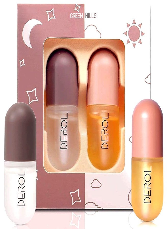 Goreem Lip Plumper Set, Natural Lip Care & Enhancer Set by Green Hills, Day & Night Serum, Softer Bigger Fuller Lips by Natural Lip Enhancer, Lip Mask, Lip Gloss, No Chapped Lips - Image 1
