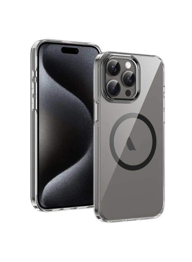 Zaboon Case For iPhone 12 Pro Max Ice Feel HD Transparent MagSafe PC Full Coverage Phone Case - Image 1