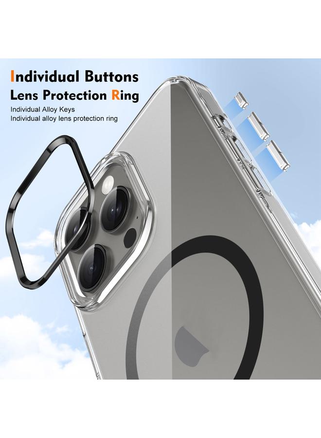 Zaboon Case For iPhone 12 Pro Max Ice Feel HD Transparent MagSafe PC Full Coverage Phone Case - Image 3