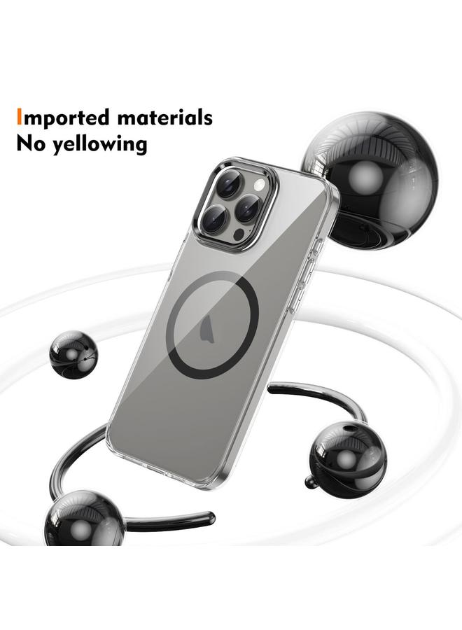 Zaboon Case For iPhone 12 Pro Max Ice Feel HD Transparent MagSafe PC Full Coverage Phone Case - Image 5