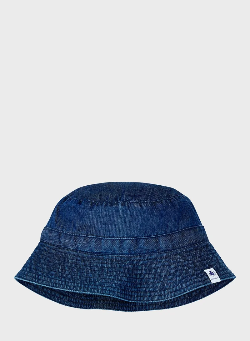 Petit Bateau Kids Denim Bucket Hat
