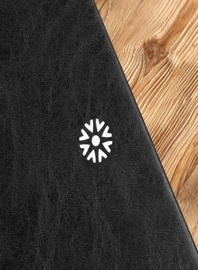Notsu Undated Daily Planner Notebook | Minimalist Productivity Planner with To Do List, Agenda, Dot Grid, Lined, Notes sections. 160 Pages, Thick Paper 120 gsm, 8.5 x 11 inches, Premium Black Vegan - Image 3