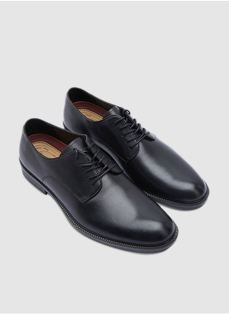 Hush Puppies - Men's Formal Shoes In Black - Image 1