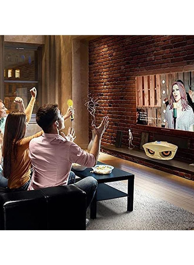 Padom  2 in 1 Family Karaoke Portable Wireless Live Dual Microphone And Bluetooth Speaker - Image 5