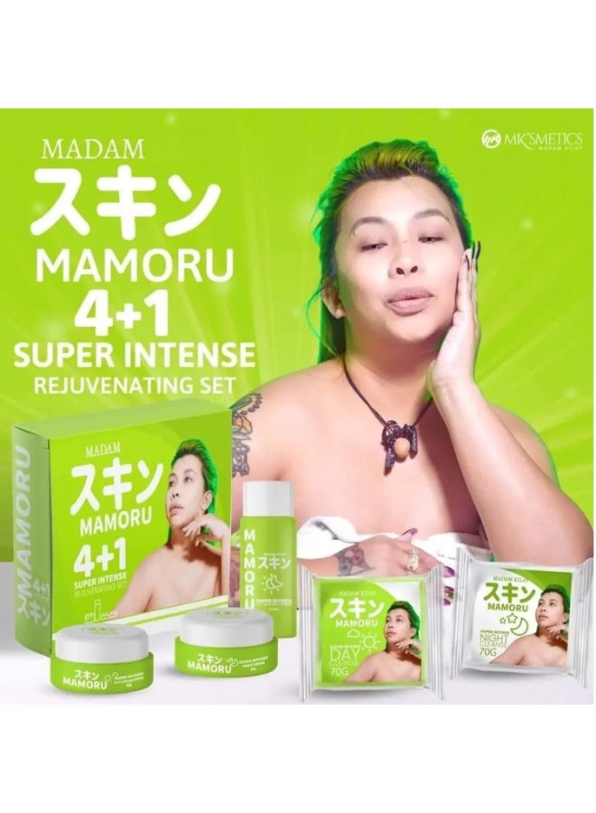 Madam Mamoru 4+1 Super Intense Skin Care Set with Body Lotion Cream and Soap, Complete Daily Beauty Routine Kit for Smoother Looking Skin, Hydration and Personal Body Care for Women - Image 2