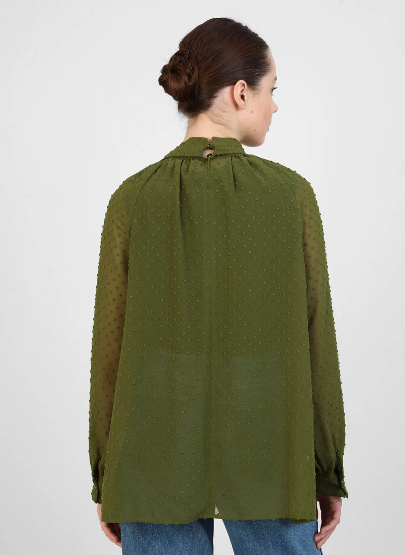 Refka by modanisa Khaki - Blouses - Refka