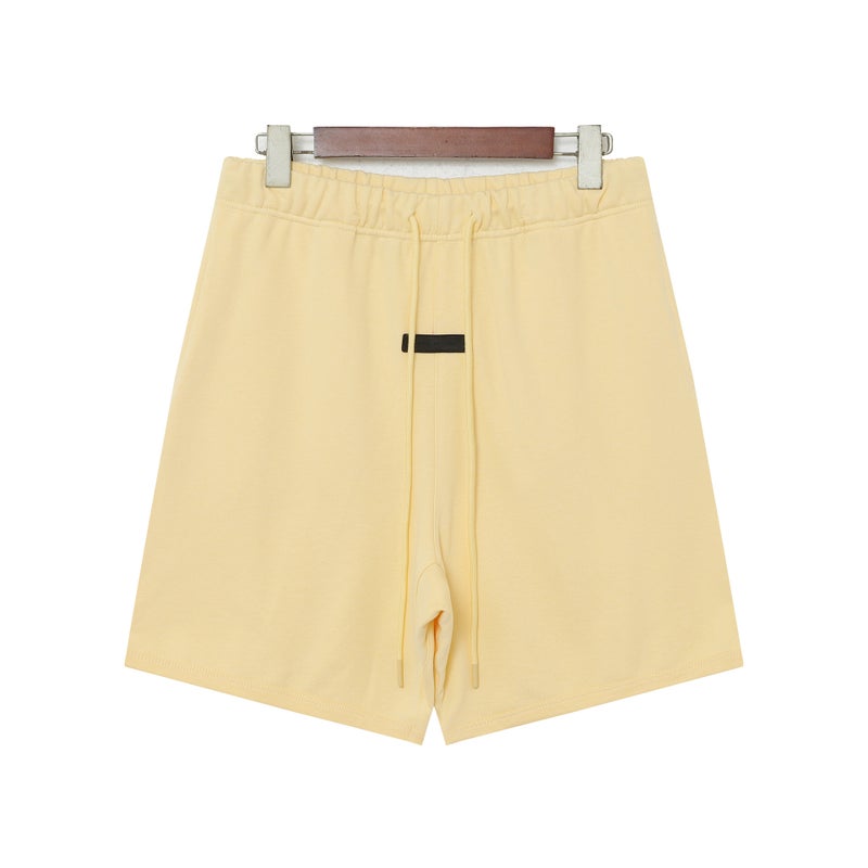 FEAR OF GOD ESSENTIALS Drawstring Casual Shorts Spring Garden Yellow 