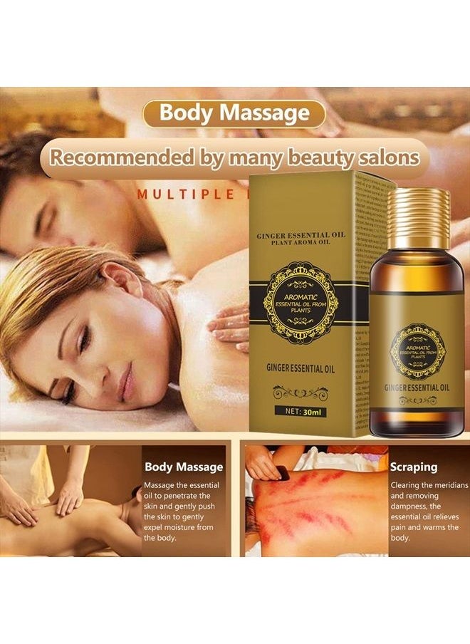 2PC (60ml) Belly Drainage Ginger Oil, Slimming Tummy Ginger Oil, Ginger Oil Lymphatic Drainage Massage, Ginger Essential Oil Care for Skin - pzsku/Z3678F8C74C01318EF52CZ/45/_/1689268247/02fea3c2-405e-4c62-848b-1b85d5914af1