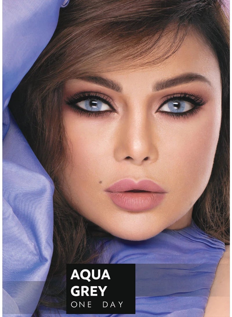 سيلينا عدسات لاصقة يومية (اكوا جراى) للاستخدام اليومى. - Image 1