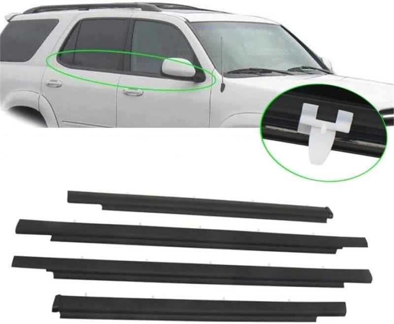 Wivplex Car Door Edge Protector for Toyota Sequoia 2001-2007 - Image 5