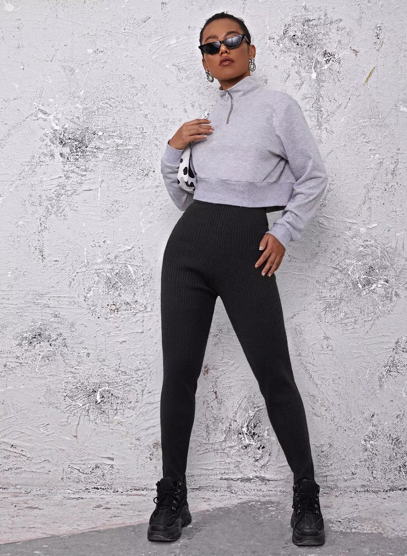 بنطلون مضلع سادة - Image 5