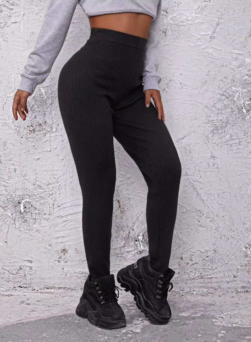 بنطلون مضلع سادة - Image 4