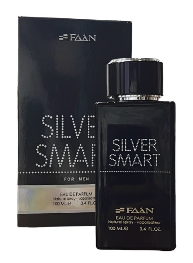 Faan 8 Pieces Silver Smart Perfume For Men 100ml EDP - Image 2