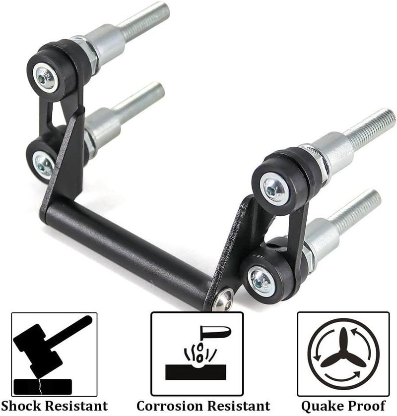 QASULER Motorcycle GPS Phone Holder for Yamaha Tenere 700 - Image 2