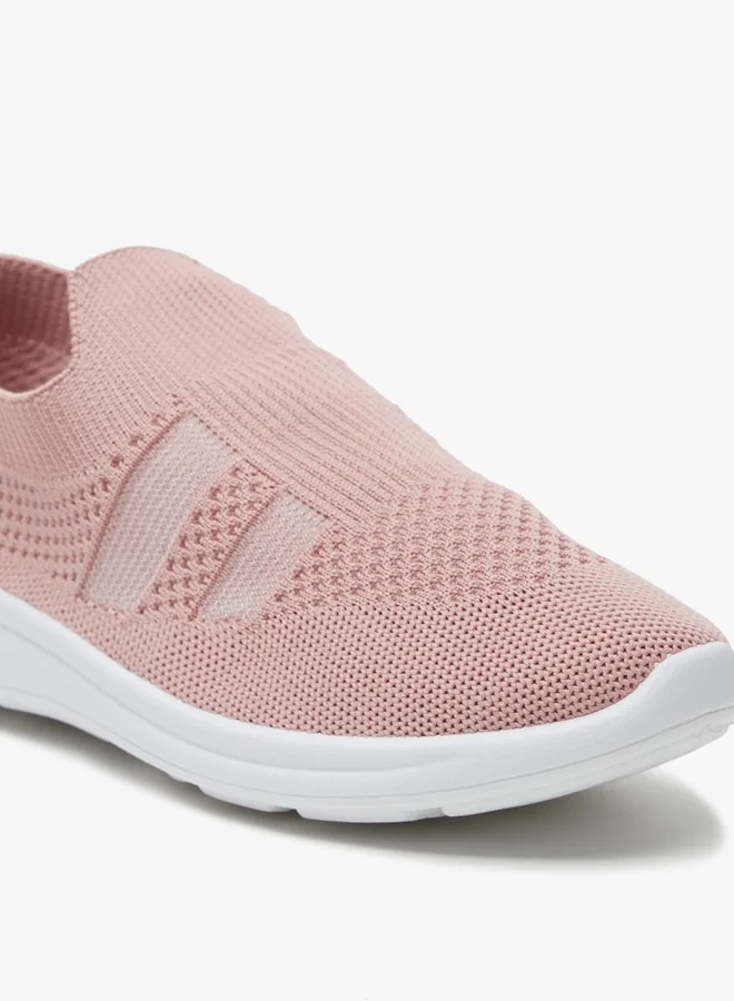 Oaklan by Shoexpress Girls Textured Slip-On Walking Shoes