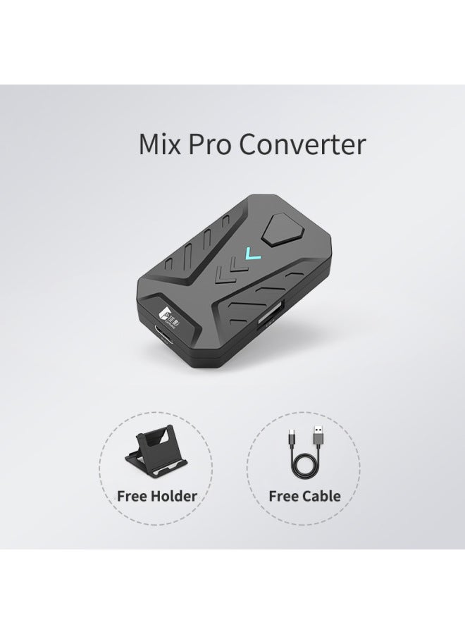 Jia Ying Mobile Phone Game Handle Keyboard Mouse Converter Throne Suit Android Chicken Eating Artifact Auxiliary Peripherals-Product Color:Mix Pro Mobile Game Keyboard And Mouse Converter