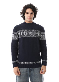 Caesar Wool Men Pullover With Multi Design  - Image 4